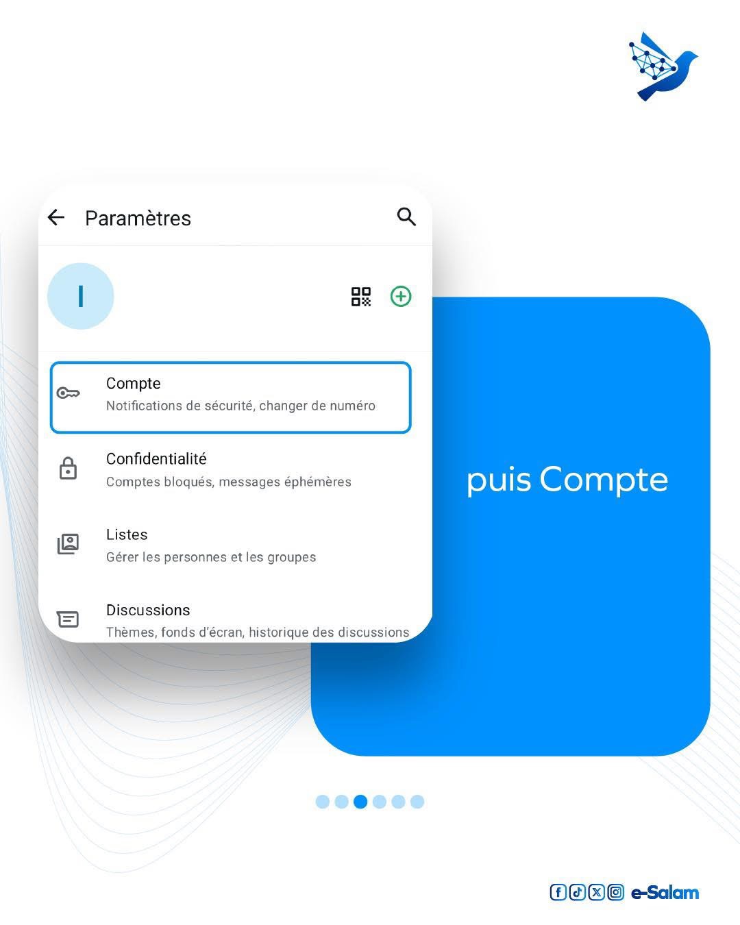 Protéger son compte, c'est protéger les autres.
