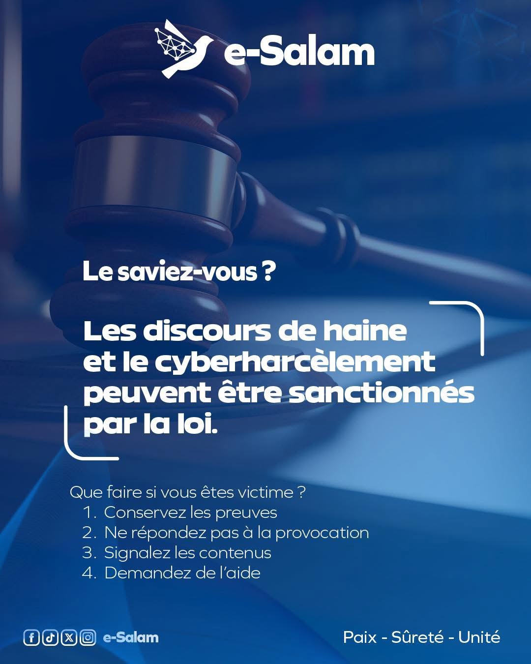 Discours de haine & cyberharcèlement